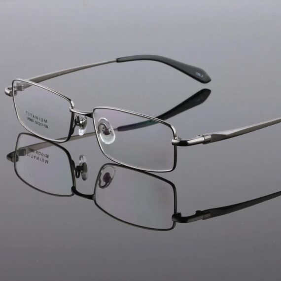 Monture de lunettes en titane pur pour hommes