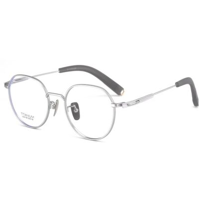 Monture de lunettes en titane pur pour hommes et femmes,