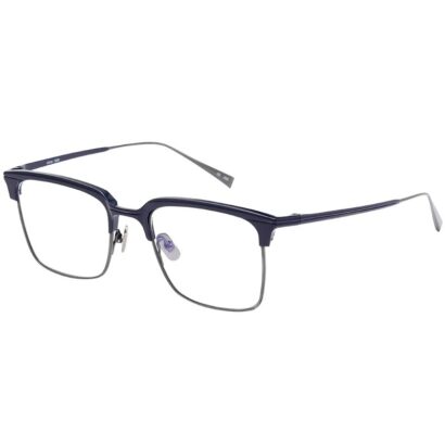 Montures de lunettes carrées rétro en titane pur pour hommes, adaptées à la lecture et à la correction de la myopie, avec des verres de qualité optique.